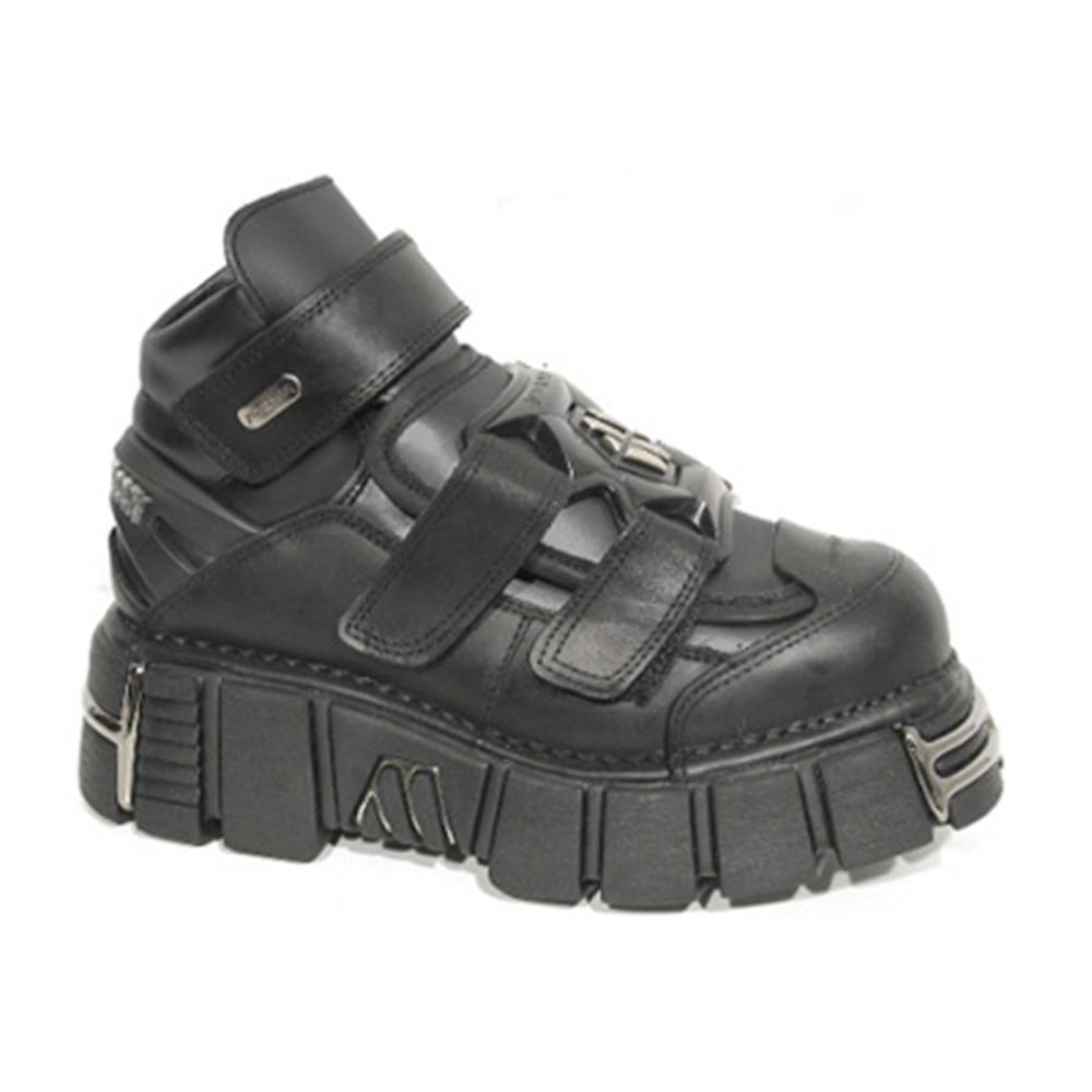 New Rock - M285S1 Lage schoenen - Zwart/Zilverkleurig Product image